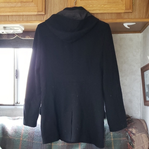 Black Gap Wool Blend Peacoat - Picture 2 of 8